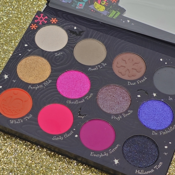 Colourpop The Nightmare Before Christmas Eyeshadow Palette - Picture 5 of 6